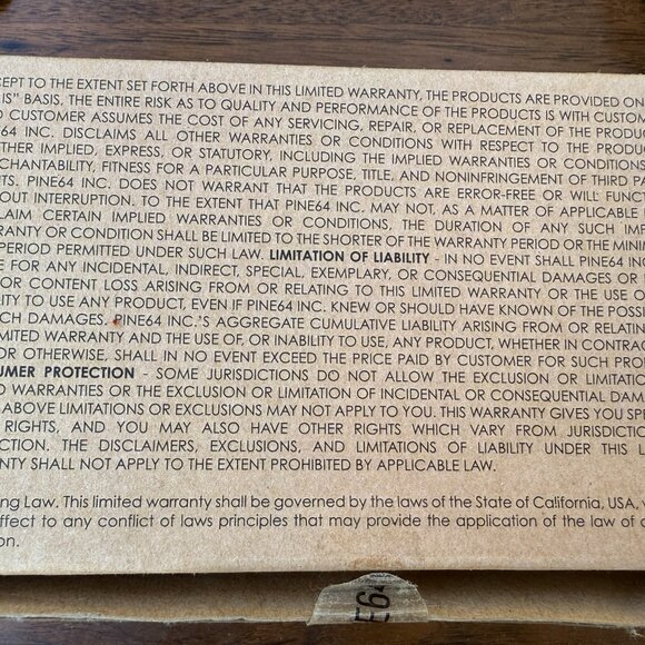 2 NEW IN BOX PINE A64 + Single Board Computers w/ accessories PA652GB - Picture 7 of 7